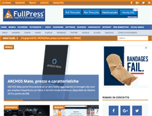 Tablet Screenshot of fullpress.it